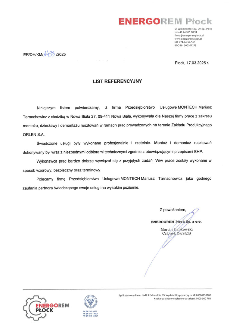 ENERGOREM Płock Sp. z o.o.