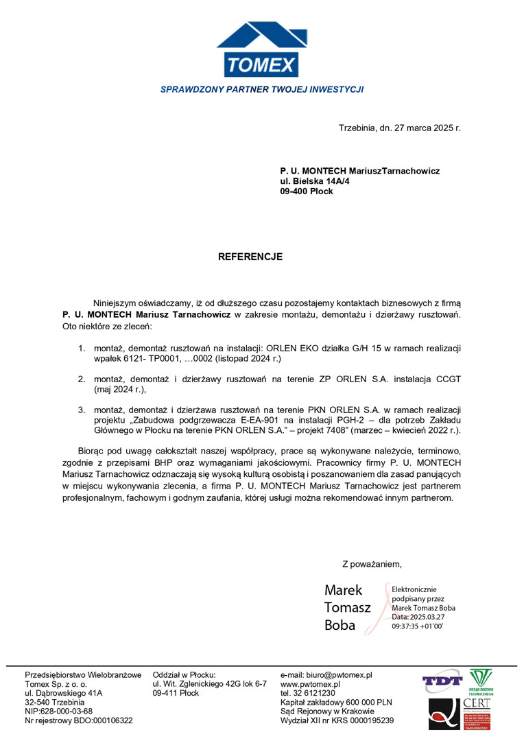 Tomex Sp. z o.o.